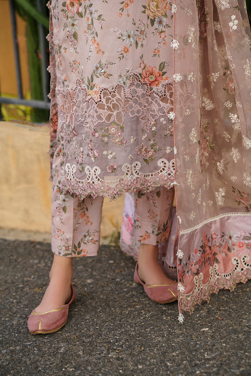 Baroque | Luxury Pret 24 | LAWN UF-585 - Pakistani Clothes for women, in United Kingdom and United States