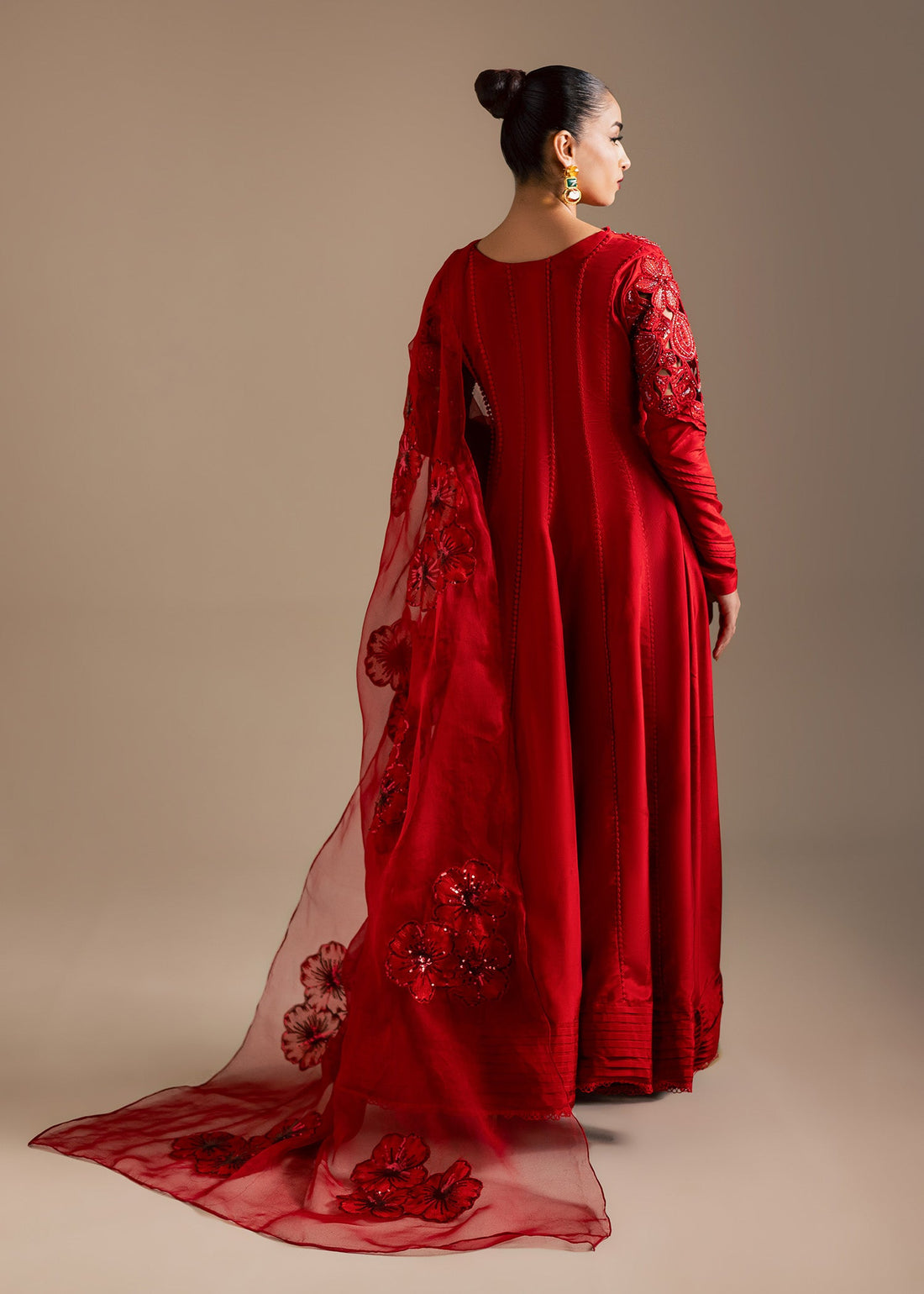 Maria Osama Khan | Noir Bliss Luxury Formals | Scarlet Mirage