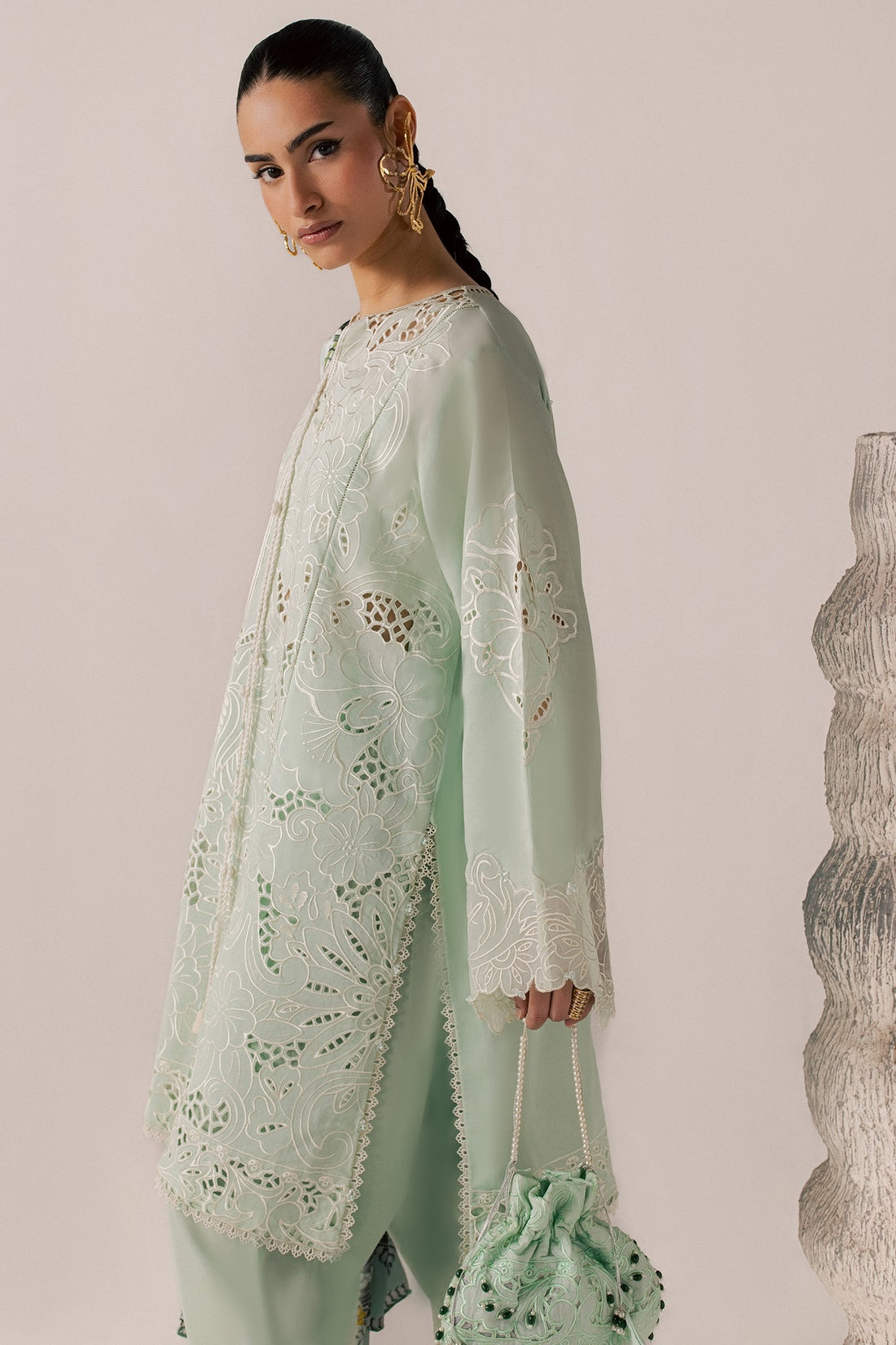 Elan | Stitched Pret 26 | ZEVARÉ (EL26-07 A ST)