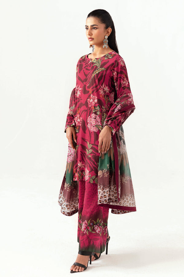 Ramsha | Pinted Lawn | RP-102 - Hoorain Designer Wear - Pakistani Ladies Branded Stitched Clothes in United Kingdom, United states, CA and Australia