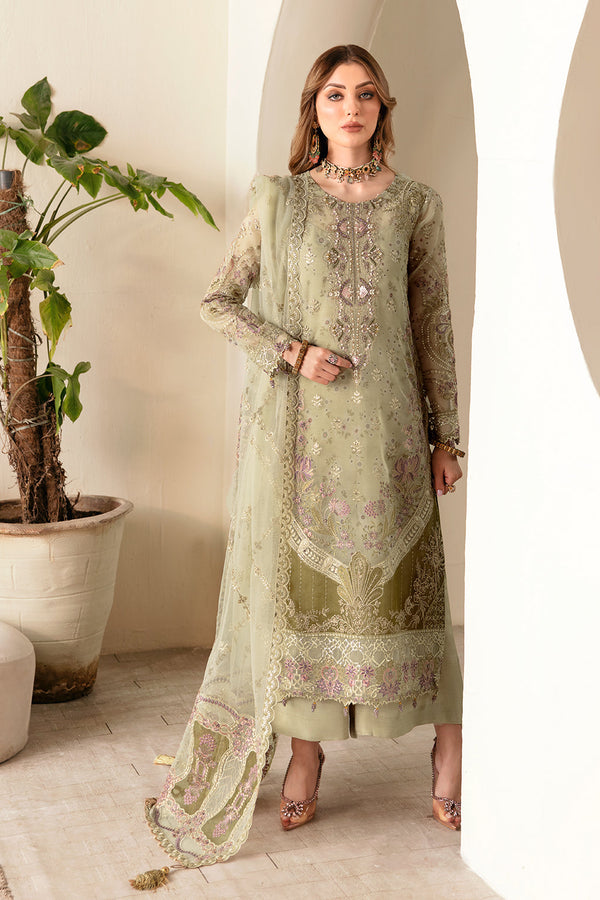 Ramsha | Festive Collection 24 | E-102 - Hoorain Designer Wear - Pakistani Ladies Branded Stitched Clothes in United Kingdom, United states, CA and Australia