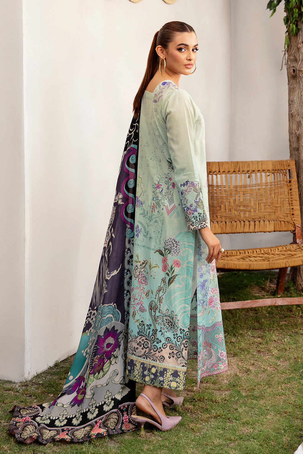 Ramsha | Luxury Lawn 24 | L-1206