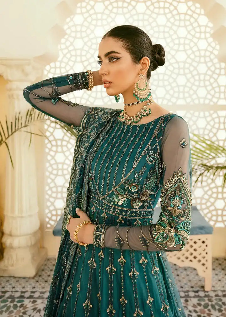 Akbar Aslam | Elinor Formals Vol 1| Maleo - Hoorain Designer Wear - Pakistani Ladies Branded Stitched Clothes in United Kingdom, United states, CA and Australia