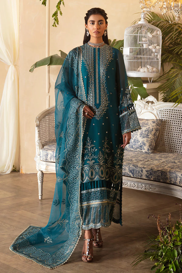 Afrozeh | La Fuchsia 24 | Liana - Hoorain Designer Wear - Pakistani Ladies Branded Stitched Clothes in United Kingdom, United states, CA and Australia