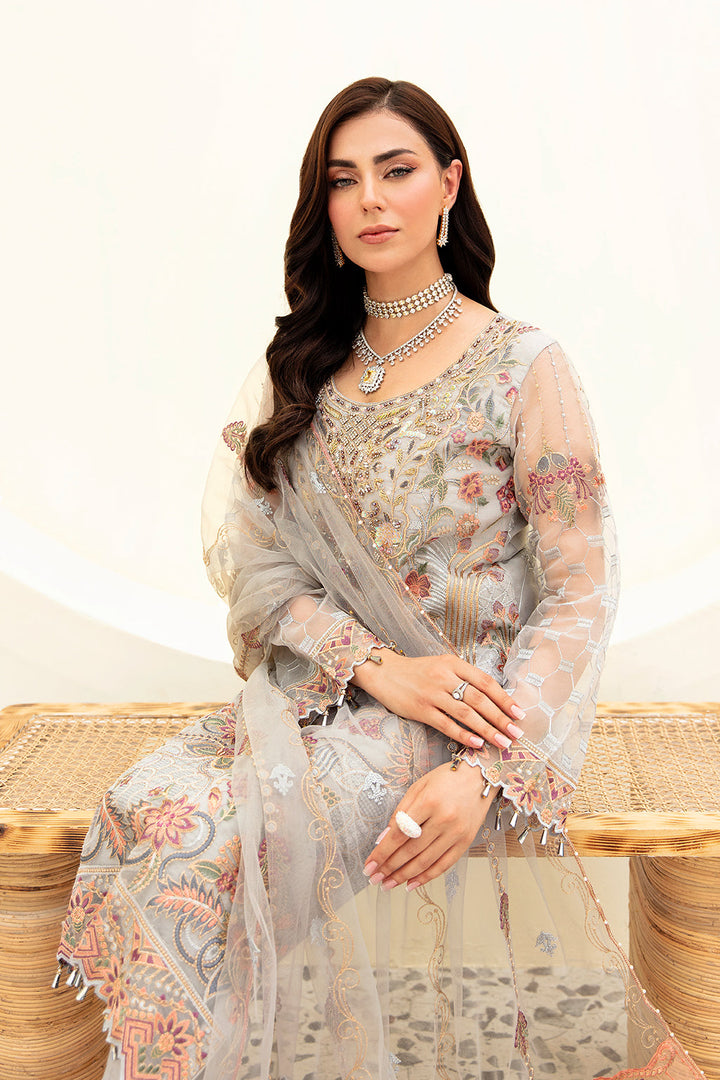 Ramsha | Minhal Organza Collection | M-909 - Pakistani Clothes for women, in United Kingdom and United States