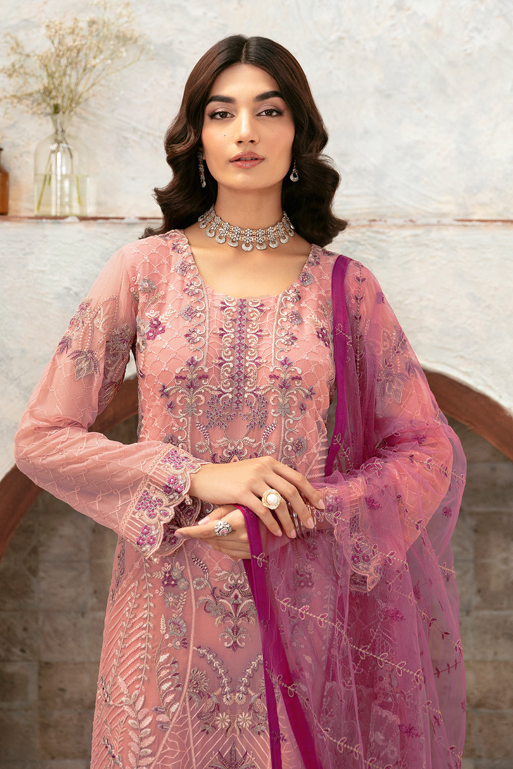 Ramsha | Rangoon Chiffon Collection 24 | D-1201 - Pakistani Clothes for women, in United Kingdom and United States