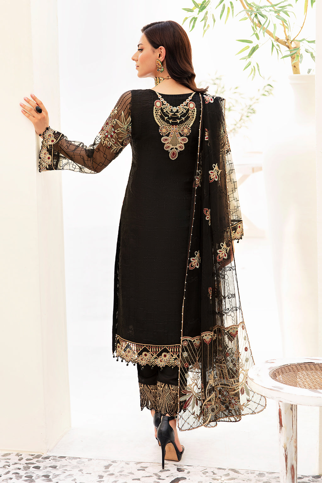 Ramsha | Minhal Organza Collection | M-906 - Pakistani Clothes for women, in United Kingdom and United States