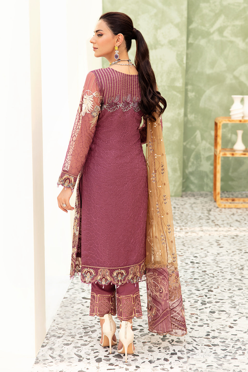 Ramsha | Minhal Organza Collection | M-910 - Pakistani Clothes for women, in United Kingdom and United States