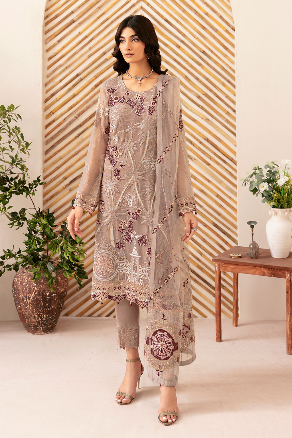 Ramsha | Rangoon Chiffon Collection 24 | D-1206 - Pakistani Clothes for women, in United Kingdom and United States