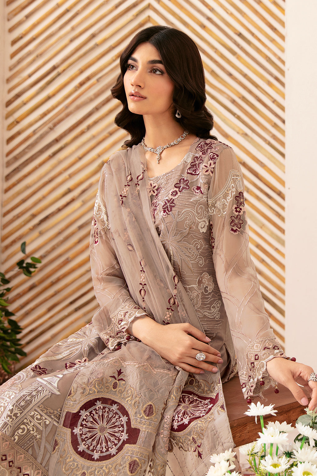 Ramsha | Rangoon Chiffon Collection 24 | D-1206 - Pakistani Clothes for women, in United Kingdom and United States