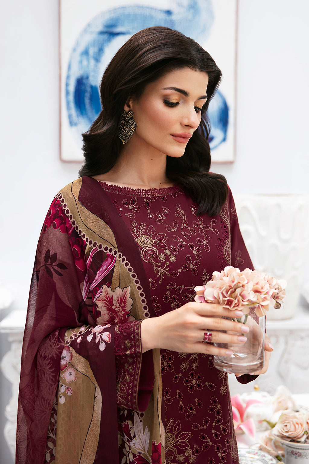 Ramsha | Andaaz Lawn Collection | Z-907 - Pakistani Clothes for women, in United Kingdom and United States