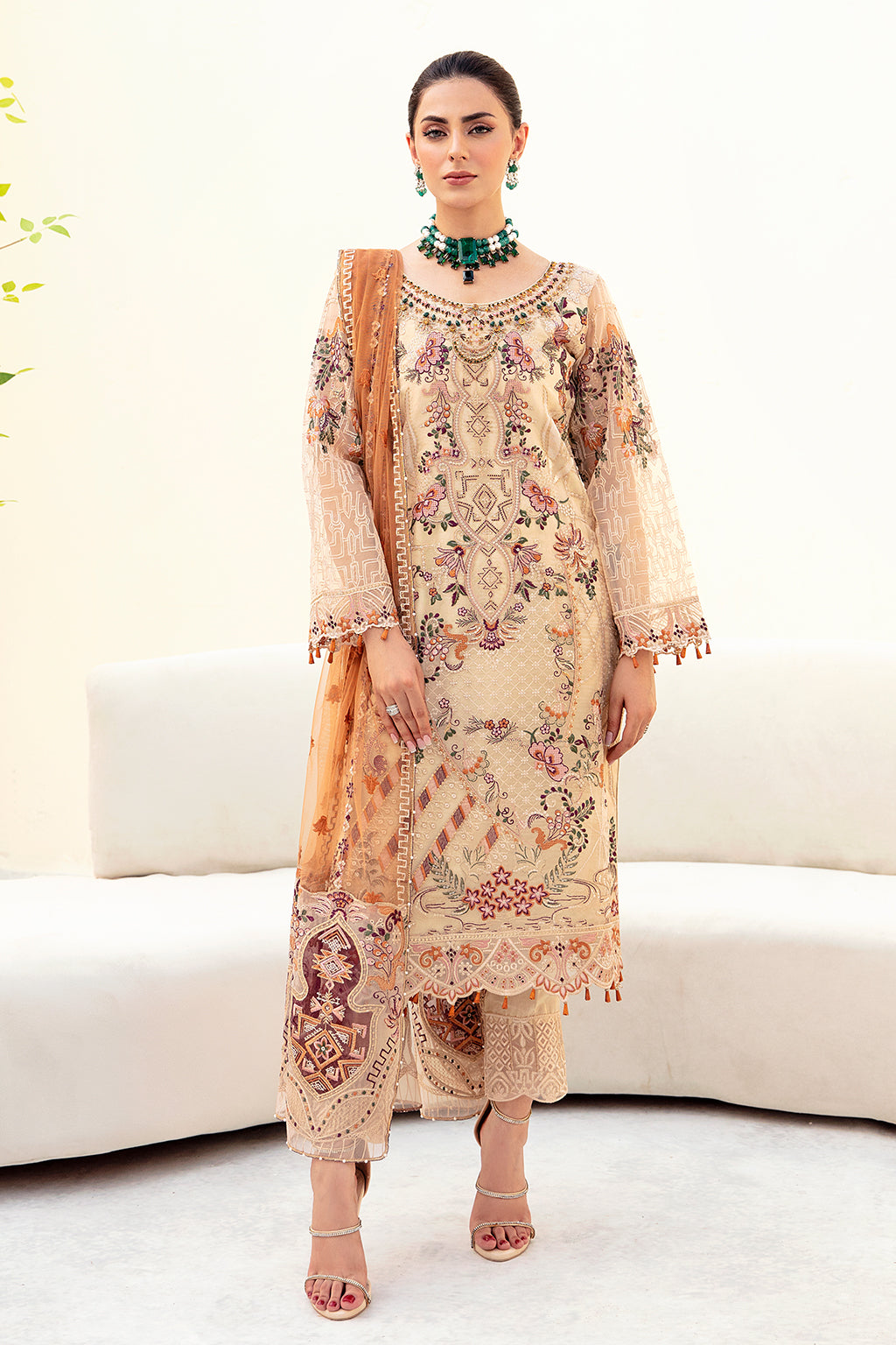 Ramsha | Minhal Organza Collection | M-901 - Pakistani Clothes for women, in United Kingdom and United States