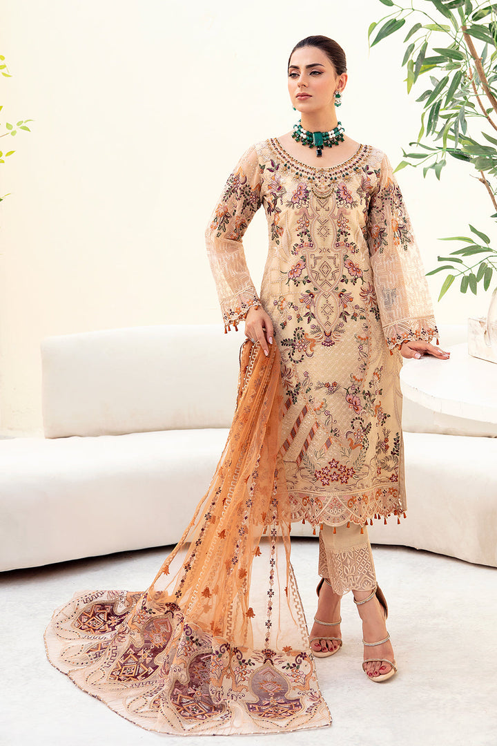 Ramsha | Minhal Organza Collection | M-901 - Pakistani Clothes for women, in United Kingdom and United States