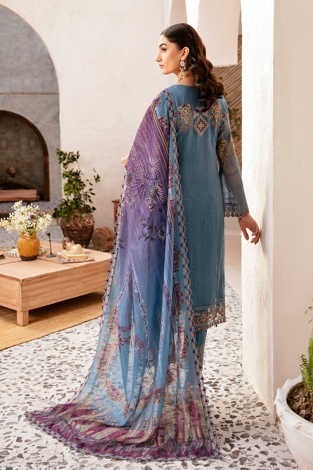 Ramsha | Rangoon Chiffon Collection 24 | D-1202 - Pakistani Clothes for women, in United Kingdom and United States