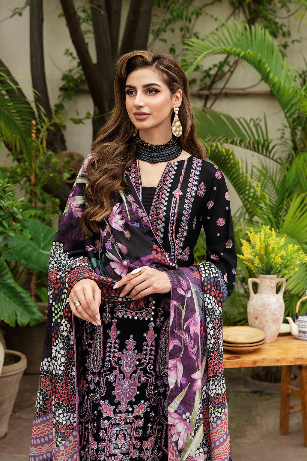 Ramsha | Luxury Lawn 24 | Y-806 - Pakistani Clothes for women, in United Kingdom and United States