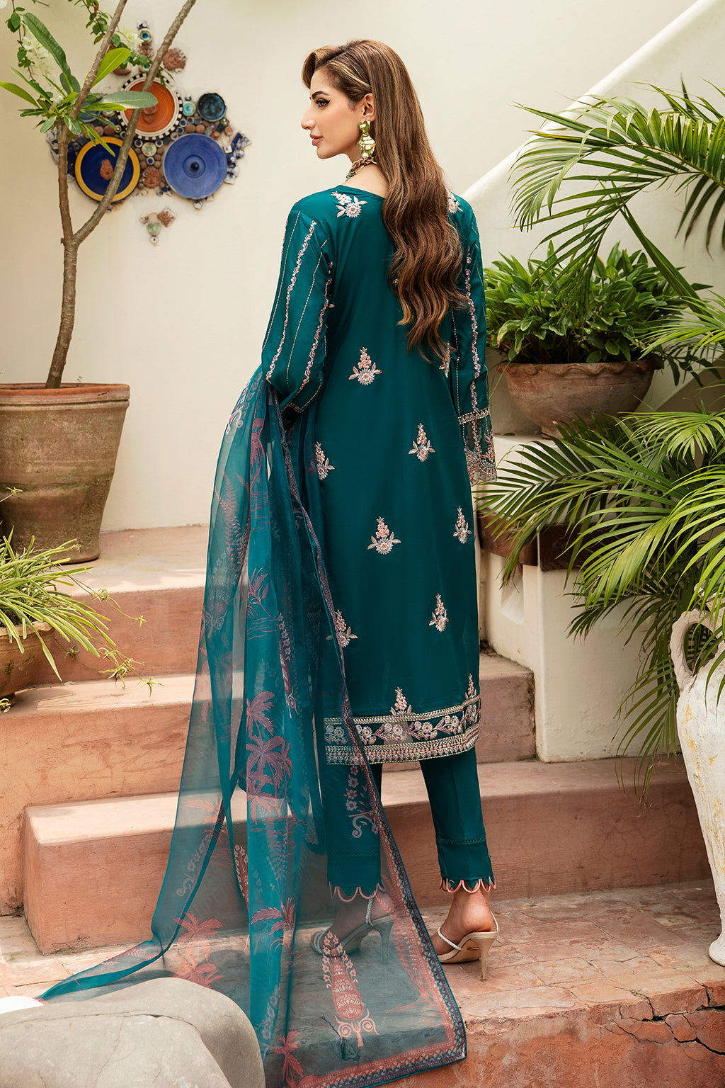 Ramsha | Luxury Lawn 24 | Y-808 - Pakistani Clothes for women, in United Kingdom and United States