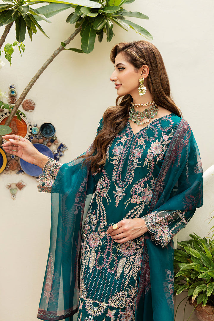 Ramsha | Luxury Lawn 24 | Y-808 - Hoorain Designer Wear - Pakistani Ladies Branded Stitched Clothes in United Kingdom, United states, CA and Australia