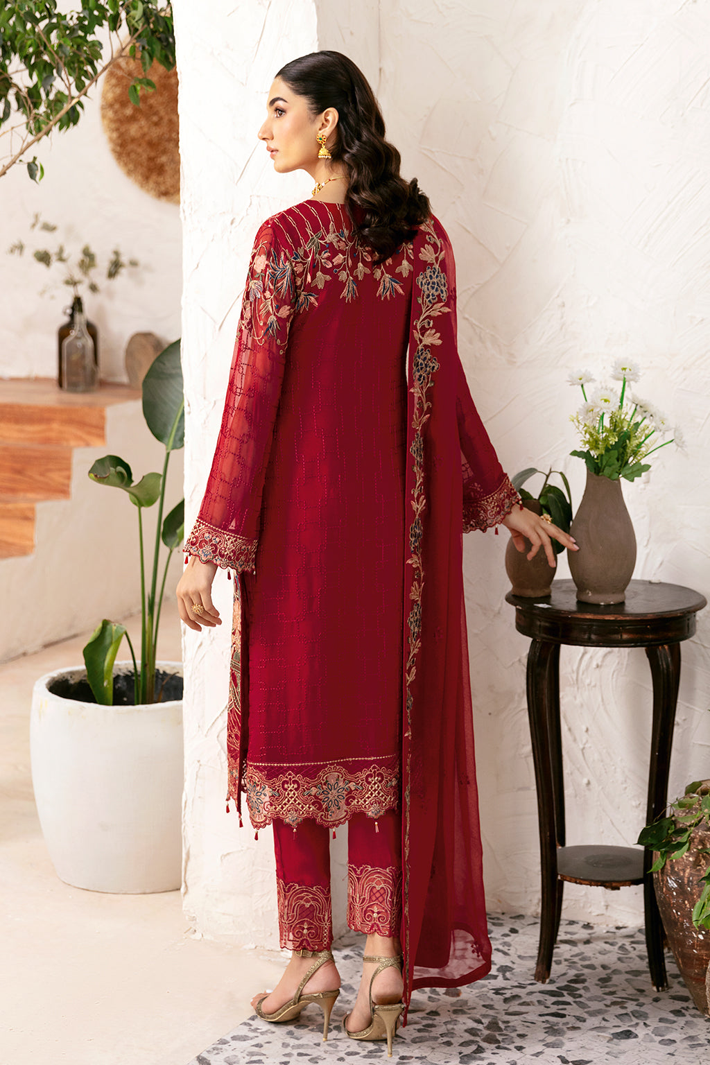 Ramsha | Rangoon Chiffon Collection 24 | D-1205 - Pakistani Clothes for women, in United Kingdom and United States