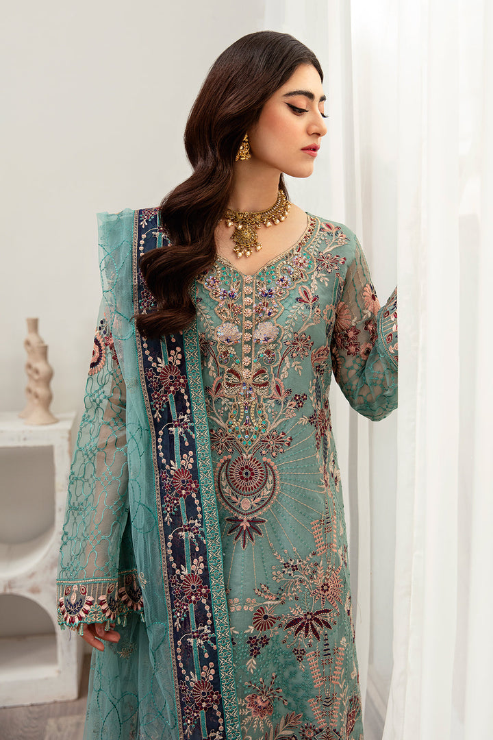 Ramsha | Minhal Organza Collection | M-1001 - Pakistani Clothes for women, in United Kingdom and United States