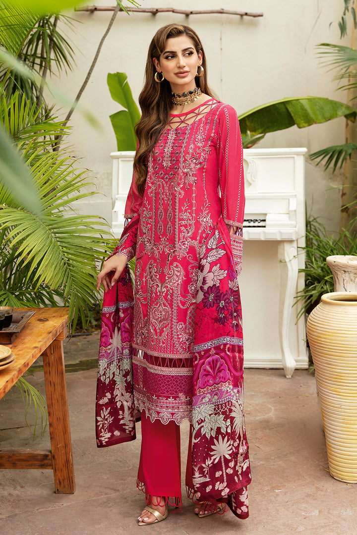 Ramsha | Riwayat Lawn Collection| Y-810 - Hoorain Designer Wear - Pakistani Ladies Branded Stitched Clothes in United Kingdom, United states, CA and Australia