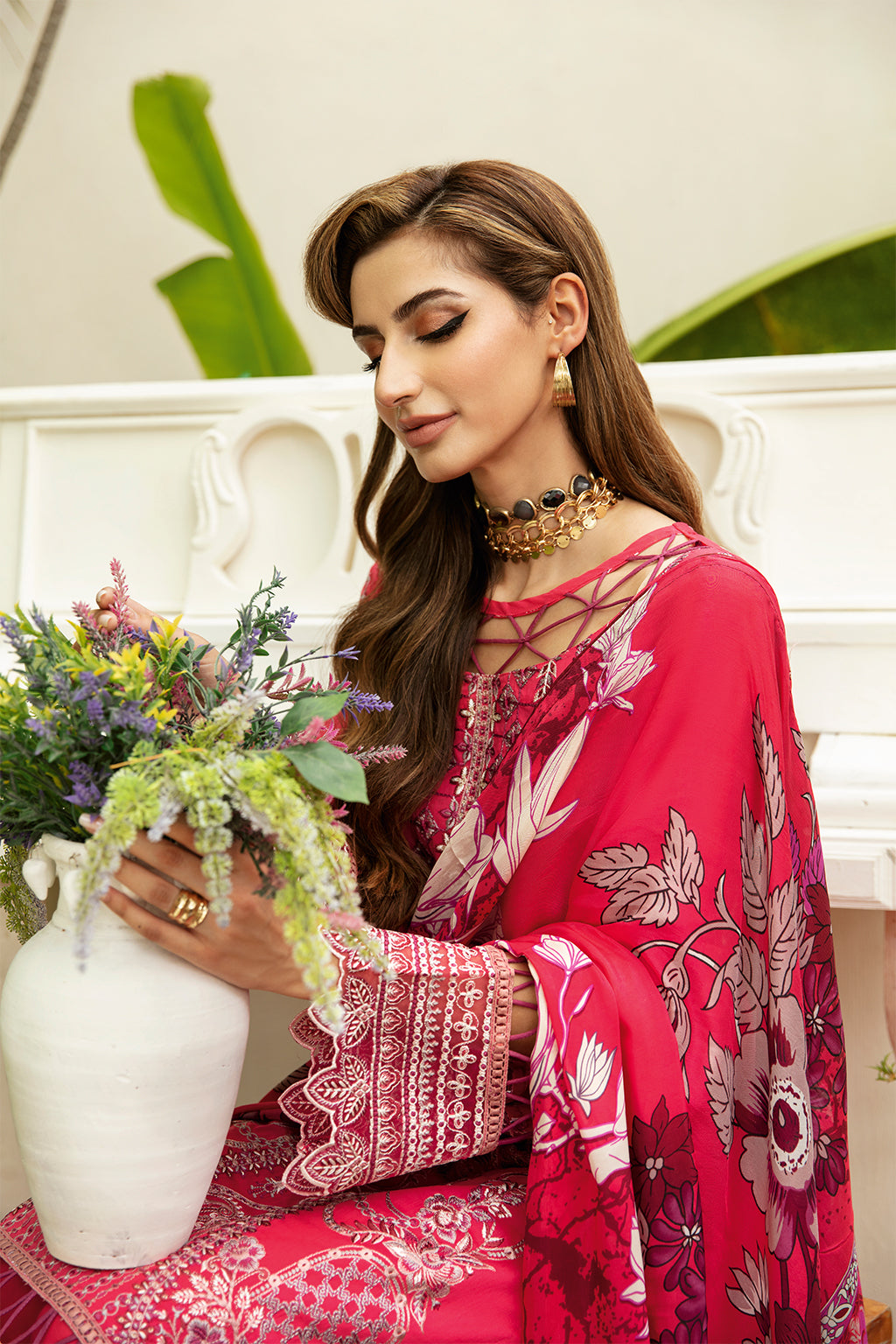 Ramsha | Luxury Lawn 24 | Y-810 - Pakistani Clothes for women, in United Kingdom and United States