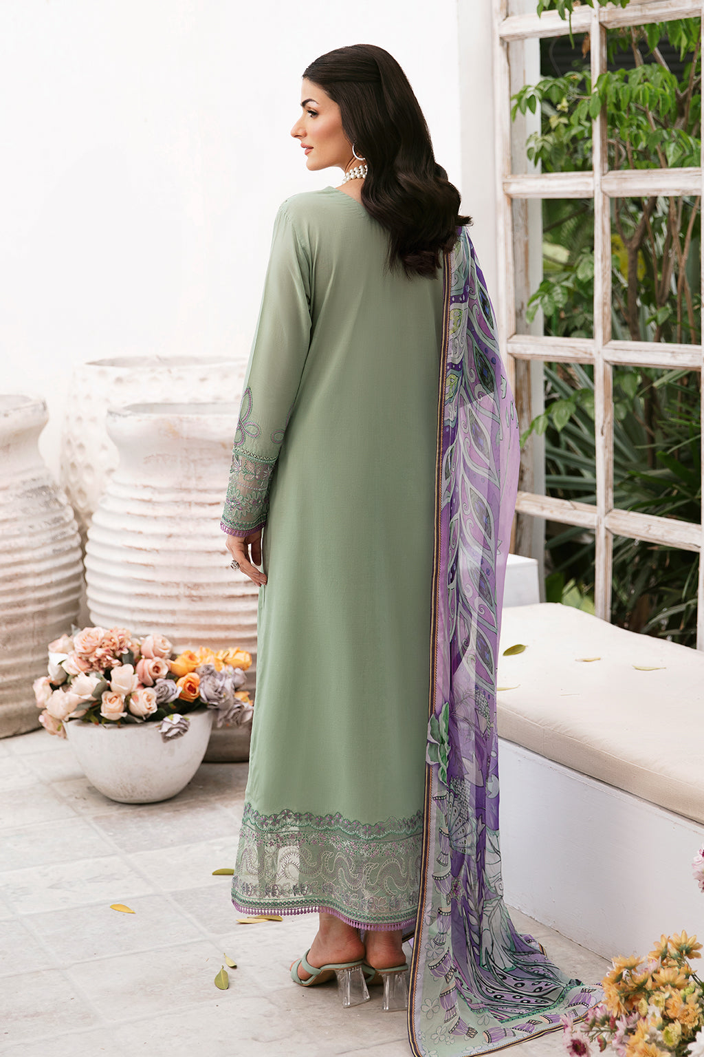 Ramsha | Andaaz Lawn Collection | Z-903 - Pakistani Clothes for women, in United Kingdom and United States