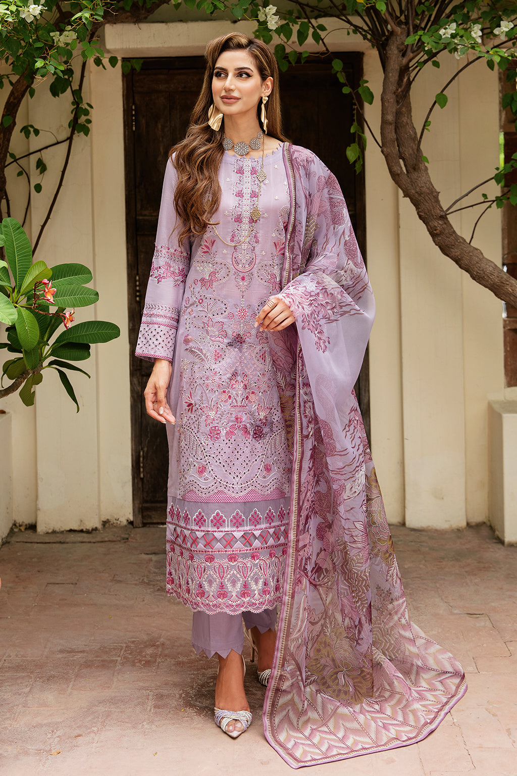 Ramsha | Luxury Lawn 24 | Y-804 - Pakistani Clothes for women, in United Kingdom and United States