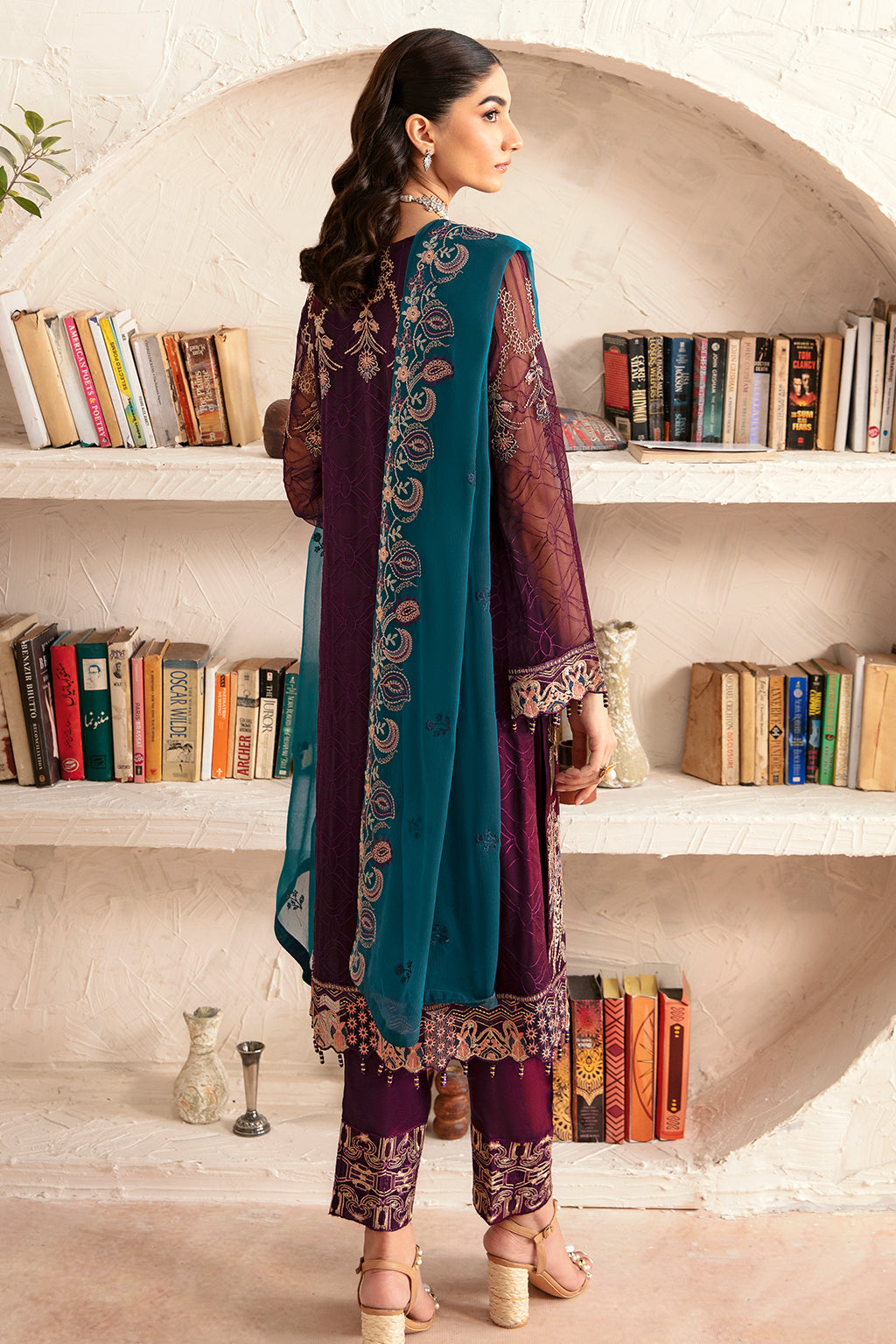 Ramsha | Rangoon Chiffon Collection 24 | D-1211 - Pakistani Clothes for women, in United Kingdom and United States