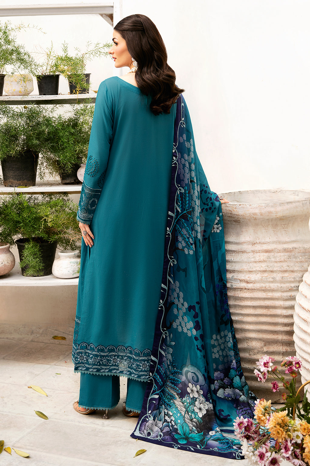 Ramsha | Andaaz Lawn Collection | Z-902 - Pakistani Clothes for women, in United Kingdom and United States