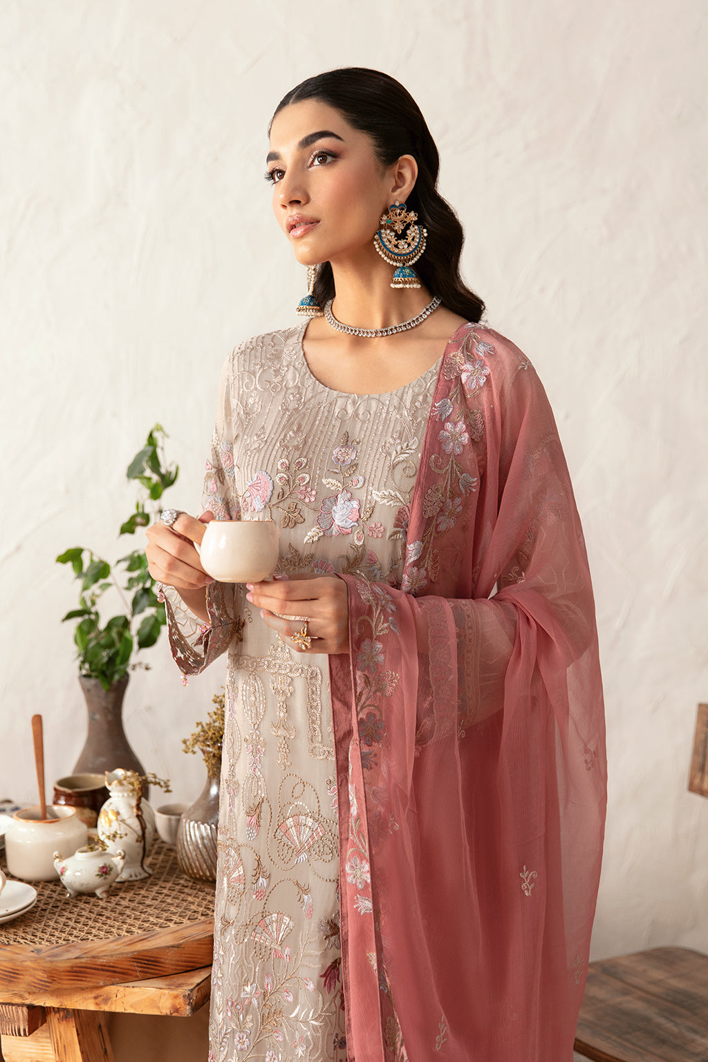 Ramsha | Rangoon Chiffon Collection 24 | D-1212 - Pakistani Clothes for women, in United Kingdom and United States