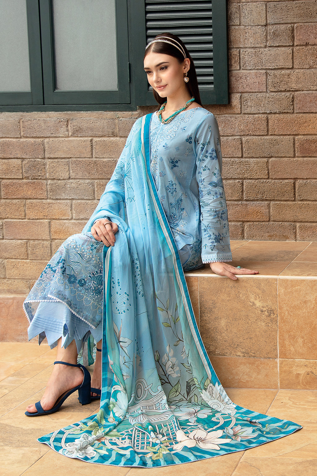 Ramsha | Riwayat Lawn Collection| Y-911 - Pakistani Clothes for women, in United Kingdom and United States