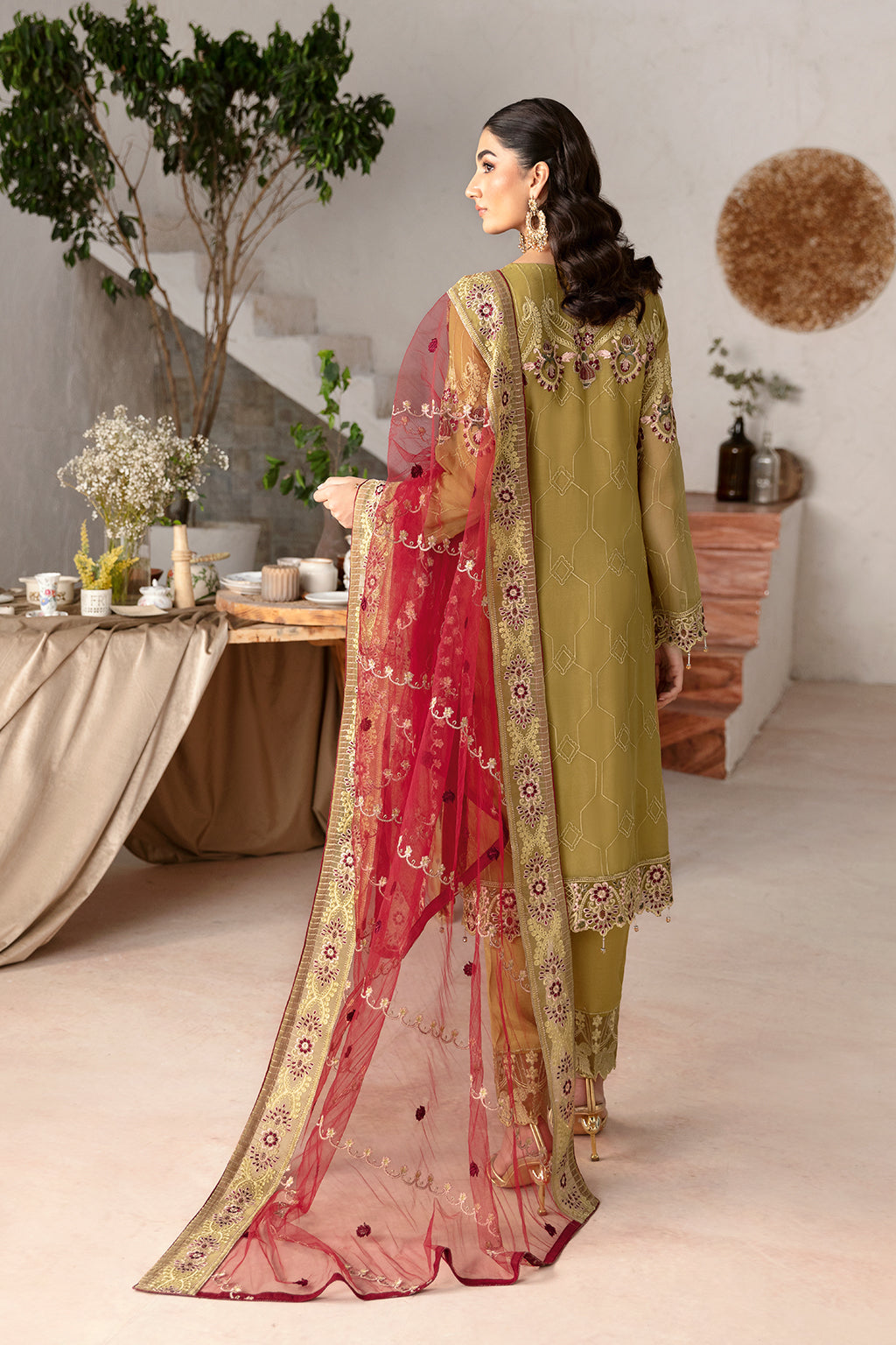 Ramsha | Rangoon Chiffon Collection 24 | D-1203 - Pakistani Clothes for women, in United Kingdom and United States