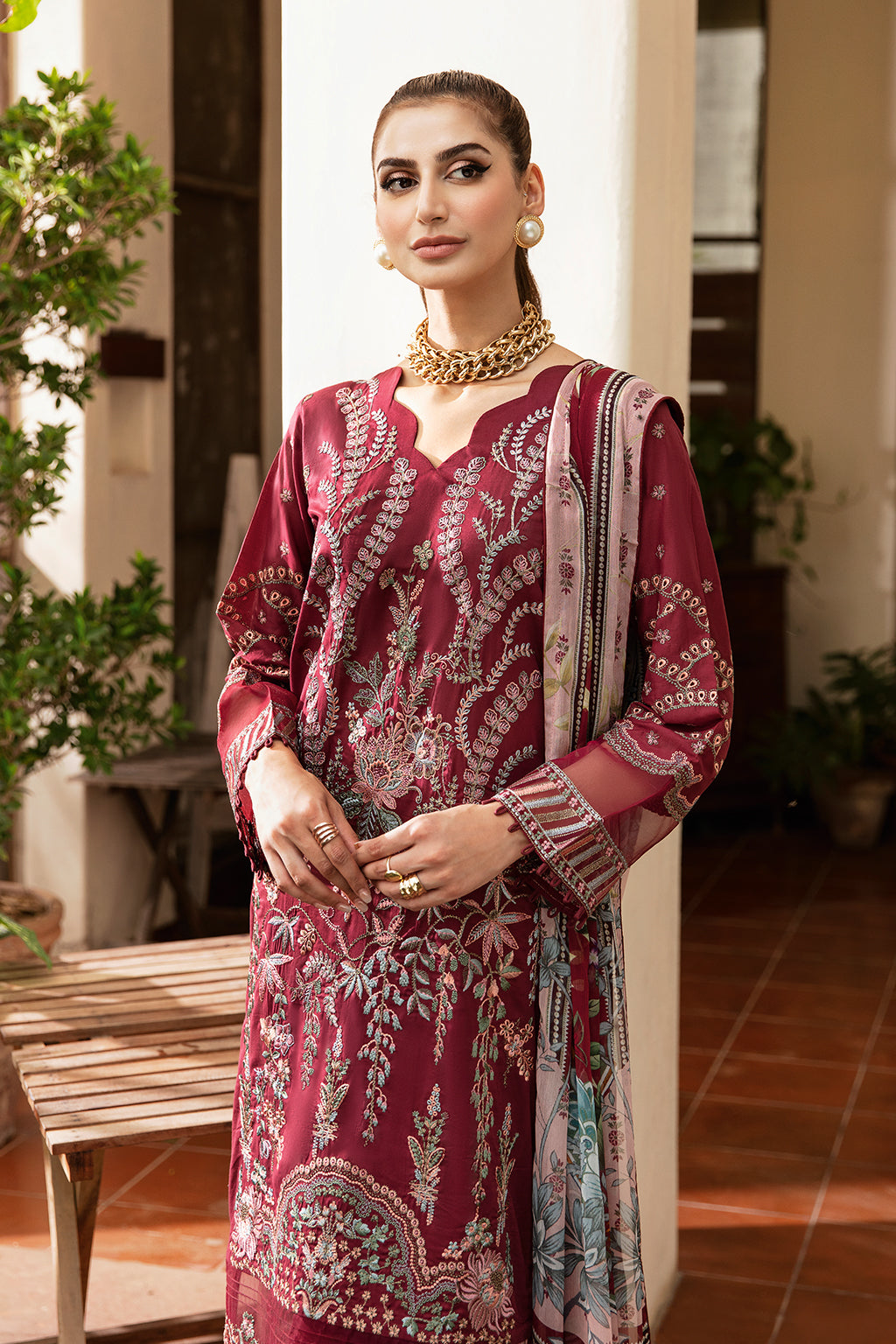 Ramsha | Luxury Lawn 24 | Y-801 - Pakistani Clothes for women, in United Kingdom and United States