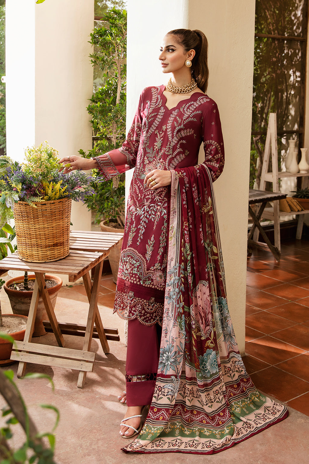 Ramsha | Luxury Lawn 24 | Y-801 - Pakistani Clothes for women, in United Kingdom and United States