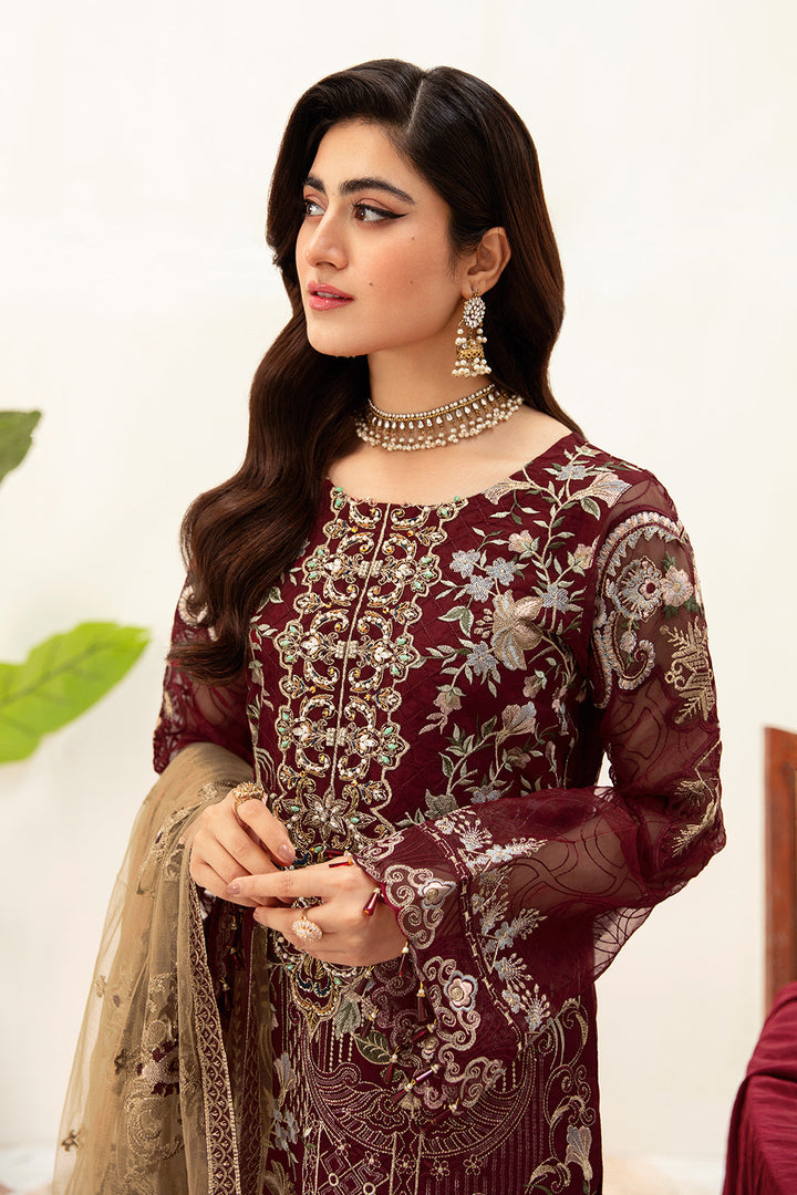 Ramsha | Minhal Organza Collection | M-1003 - Pakistani Clothes for women, in United Kingdom and United States