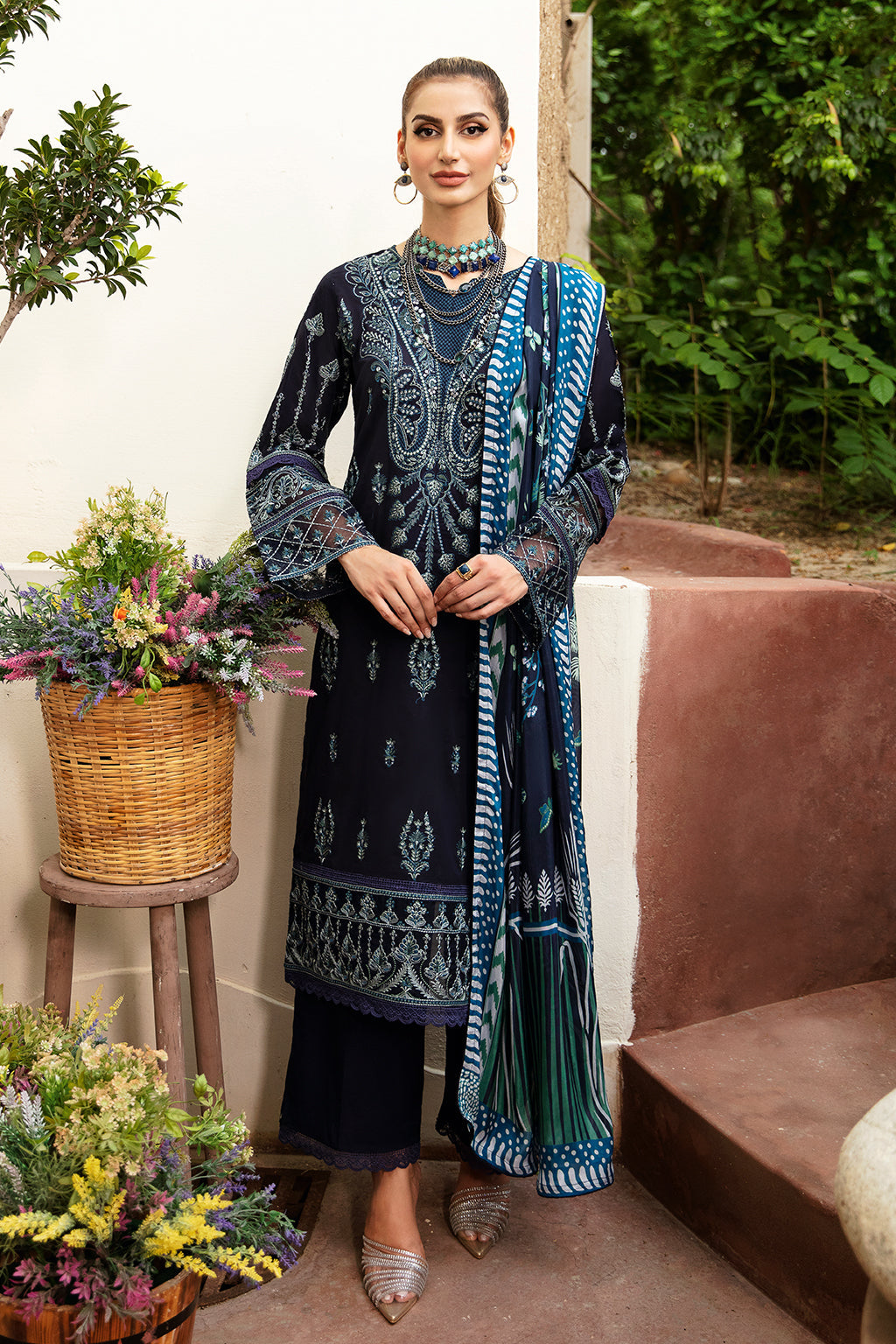 Ramsha | Riwayat Lawn Collection| Y-803 - Pakistani Clothes for women, in United Kingdom and United States