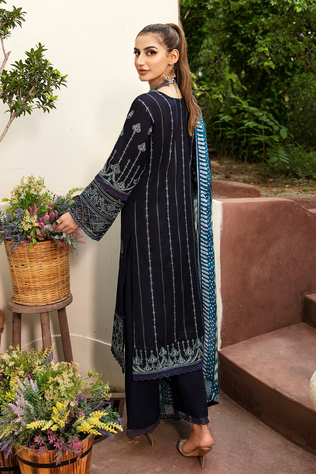 Ramsha | Luxury Lawn 24 | Y-803 - Pakistani Clothes for women, in United Kingdom and United States