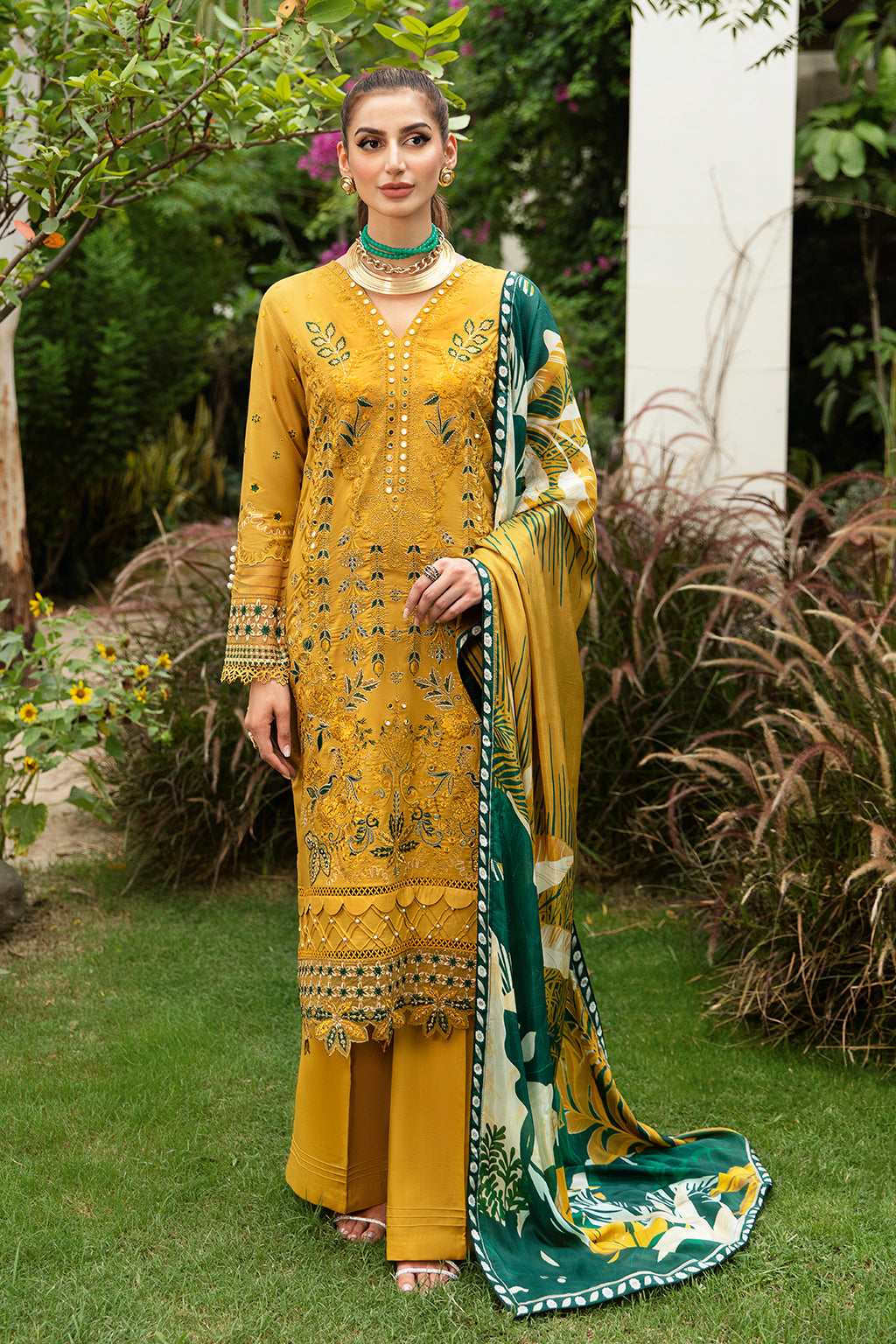 Ramsha | Luxury Lawn 24 | Y-805 - Pakistani Clothes for women, in United Kingdom and United States