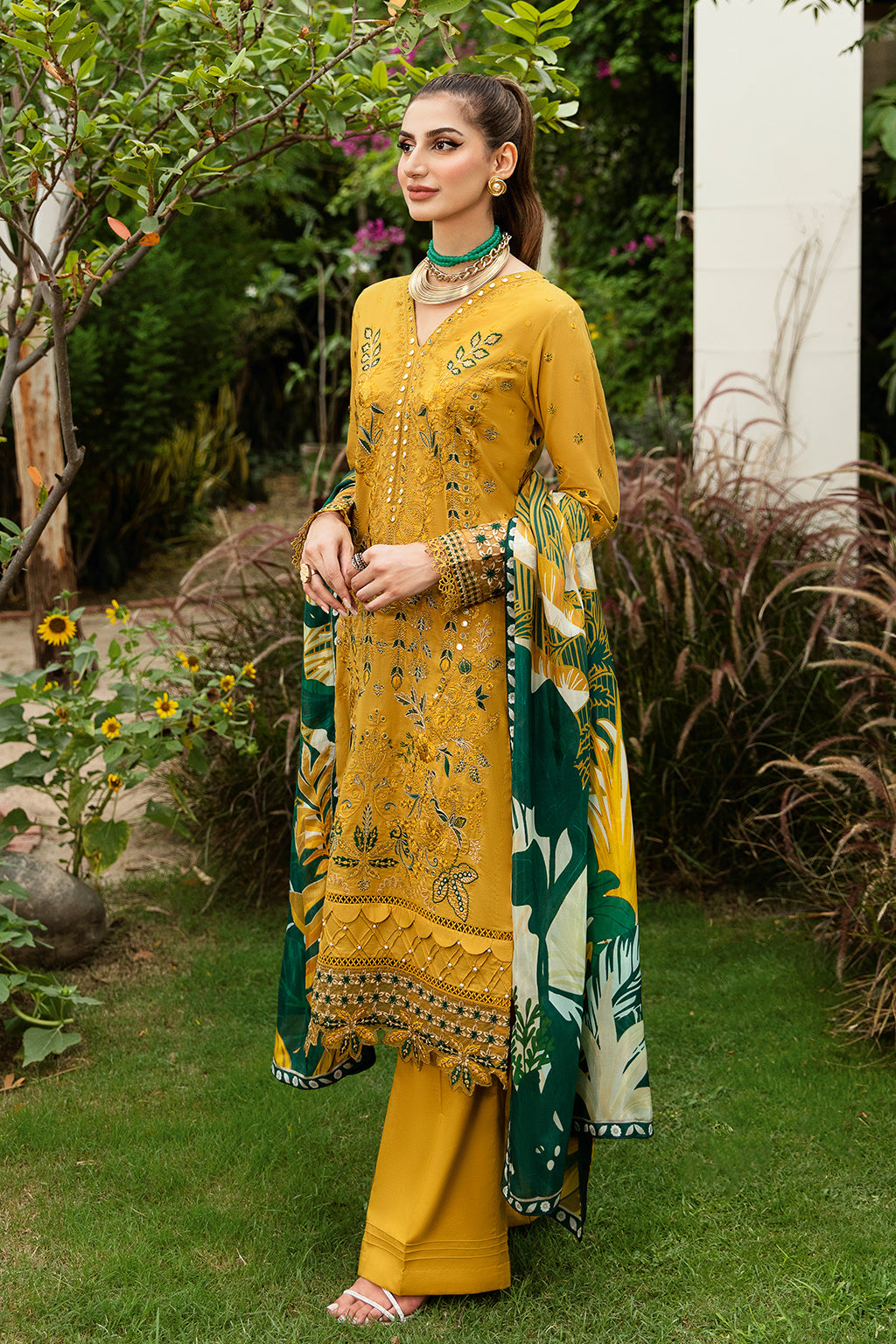 Ramsha | Luxury Lawn 24 | Y-805 - Pakistani Clothes for women, in United Kingdom and United States