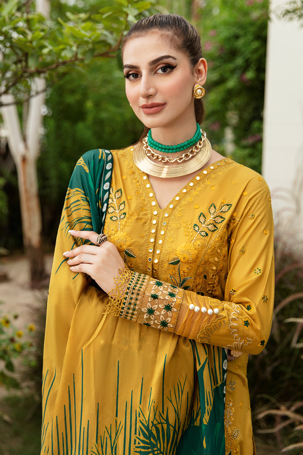 Ramsha | Luxury Lawn 24 | Y-805 - Pakistani Clothes for women, in United Kingdom and United States