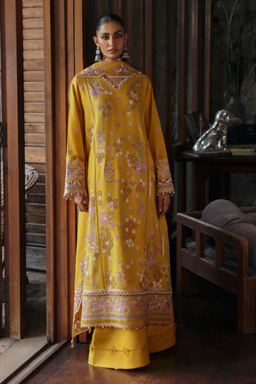 Qalamkar | Qlinekari Linen Collection | LM-04 SINSEAD