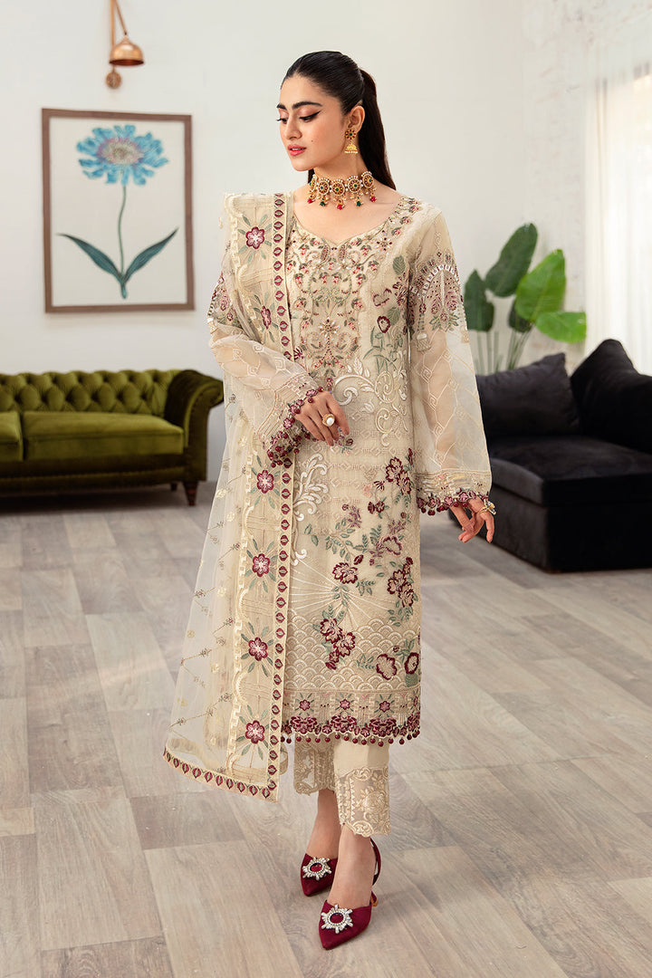 Ramsha | Minhal Organza Collection | M-1004 - Pakistani Clothes for women, in United Kingdom and United States