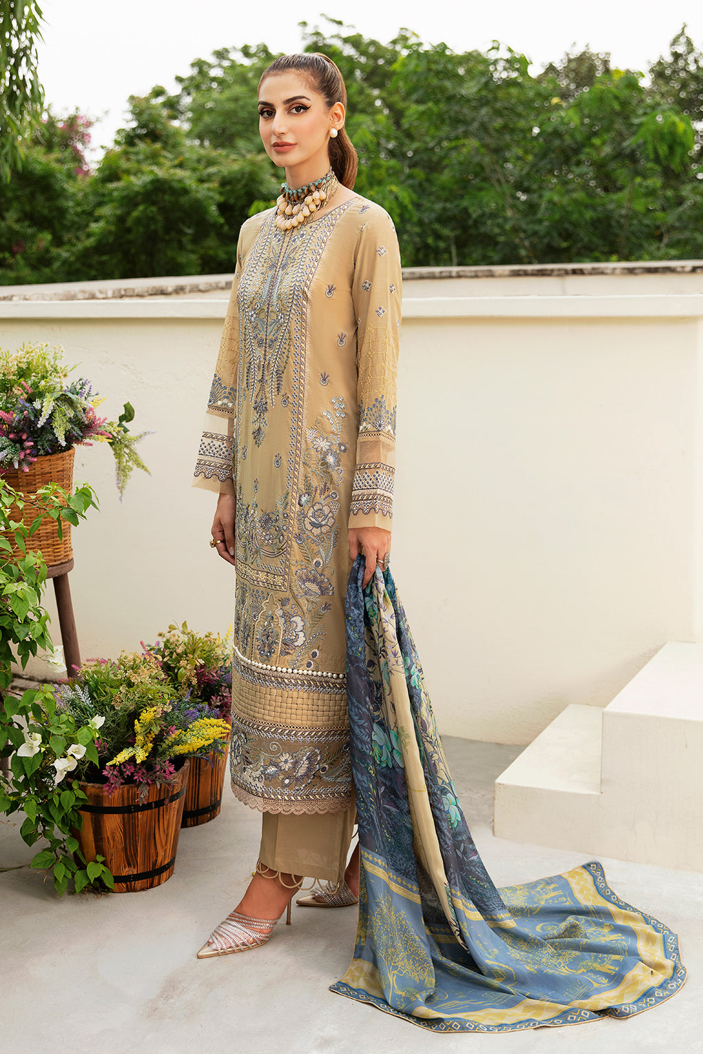 Ramsha | Riwayat Lawn Collection| Y-802 - Pakistani Clothes for women, in United Kingdom and United States