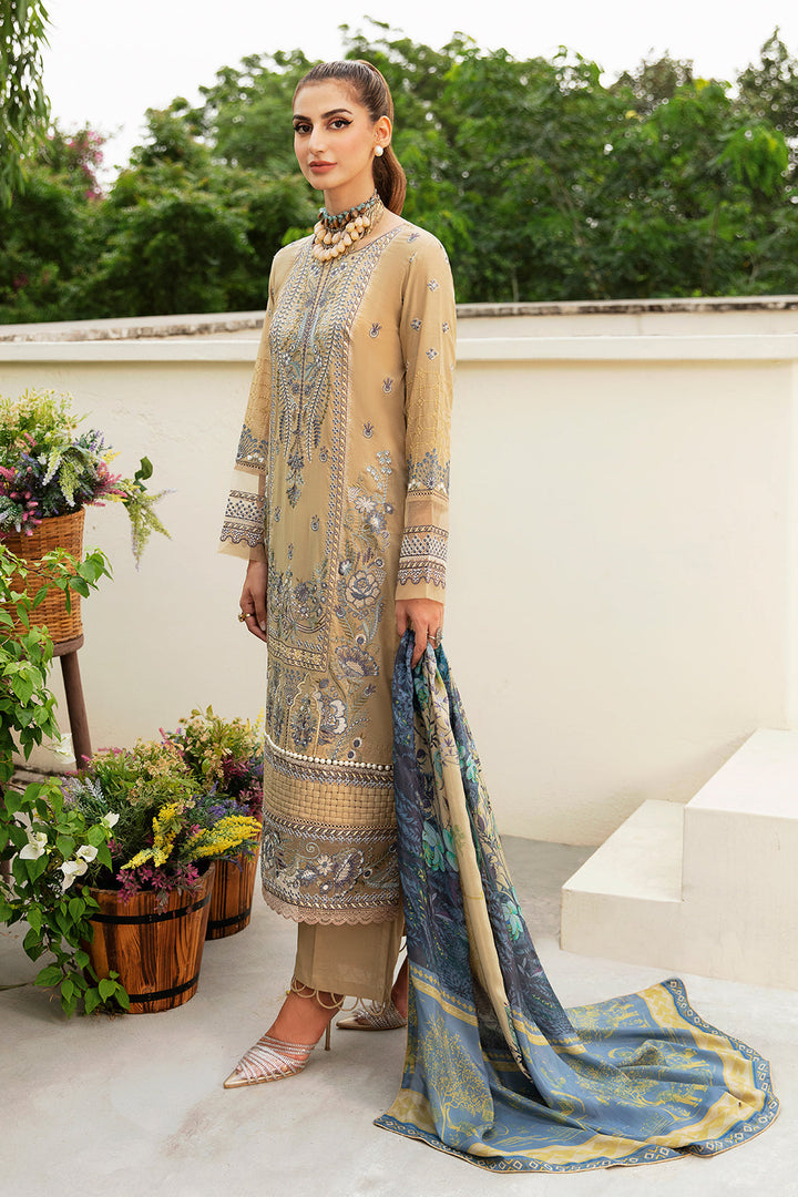 Ramsha | Luxury Lawn 24 | Y-802 - Hoorain Designer Wear - Pakistani Designer Clothes for women, in United Kingdom, United states, CA and Australia