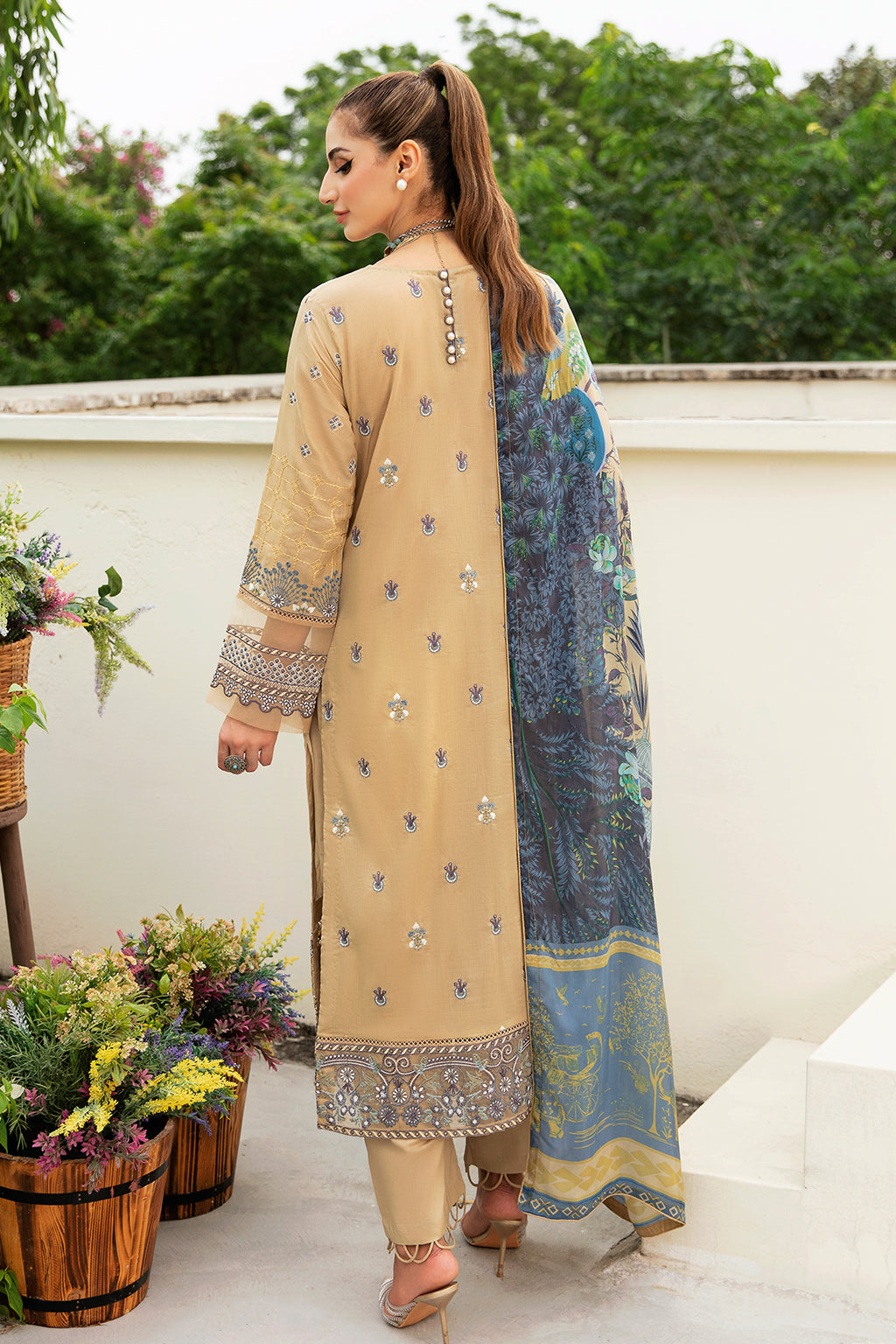 Ramsha | Riwayat Lawn Collection| Y-802 - Pakistani Clothes for women, in United Kingdom and United States