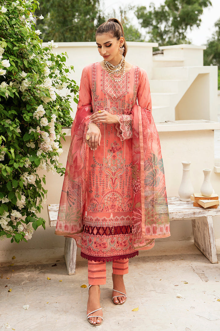 Ramsha | Riwayat Lawn Collection| Y-807 - Hoorain Designer Wear - Pakistani Ladies Branded Stitched Clothes in United Kingdom, United states, CA and Australia