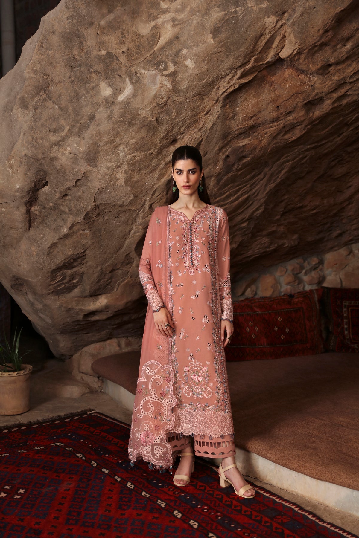 Qalamkar | Qlinekari Linen Collection | LM-03 LUAN