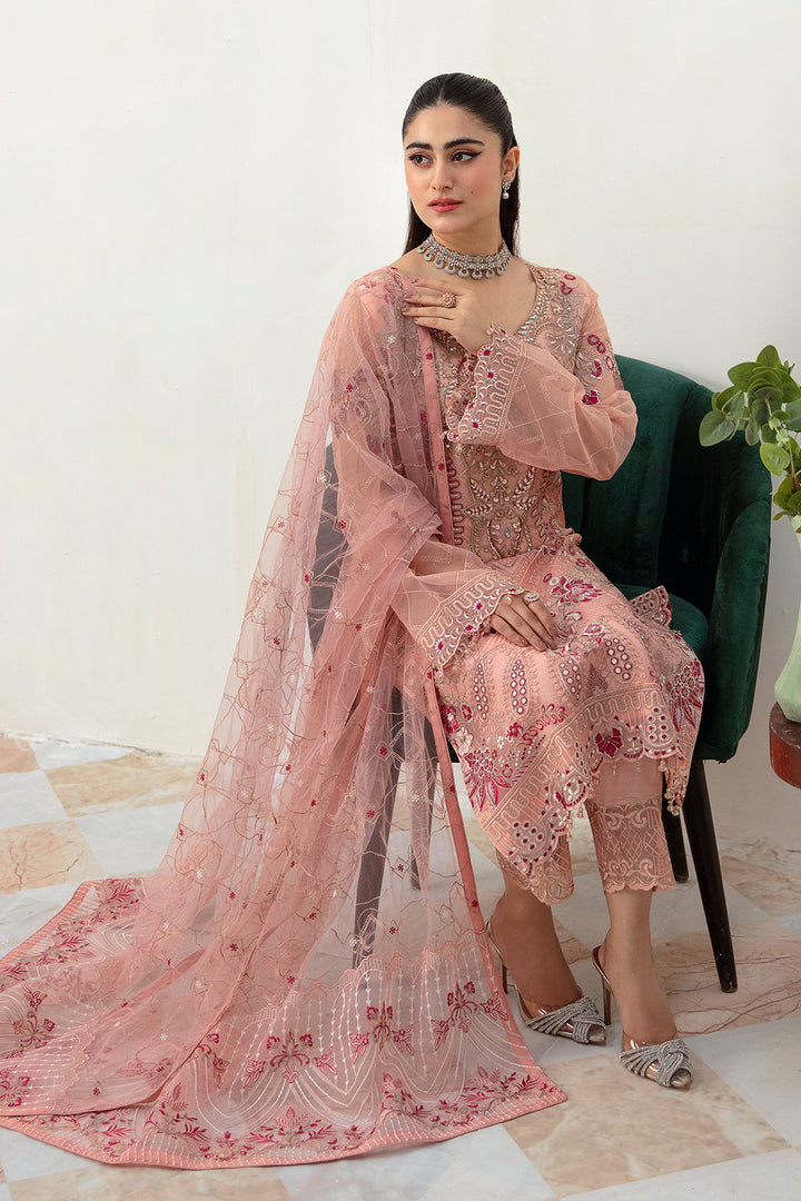 Ramsha | Minhal Organza Collection | M-1007 - Pakistani Clothes for women, in United Kingdom and United States