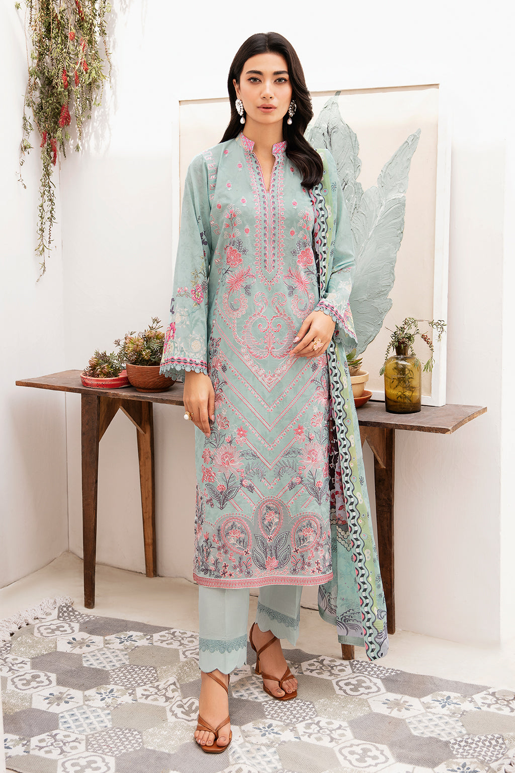 Ramsha | Mashaal Luxury Lawn | L-1110 - Pakistani Clothes for women, in United Kingdom and United States