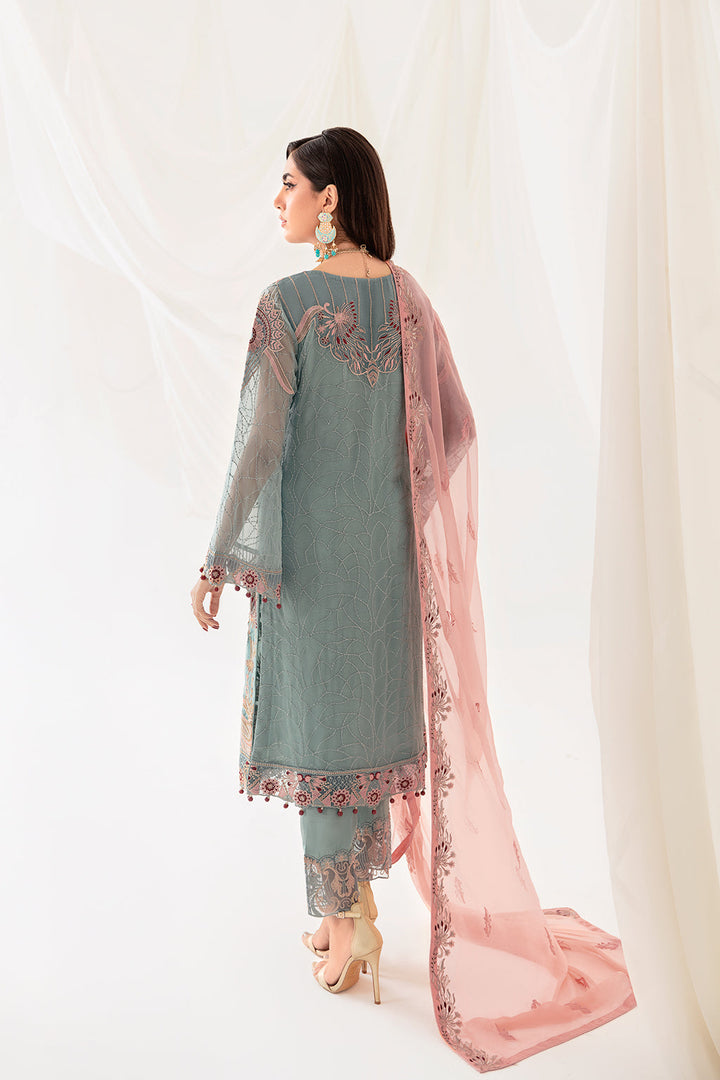 Ramsha | Rangoon Chiffon Collection 24 | D-1010 - Pakistani Clothes for women, in United Kingdom and United States